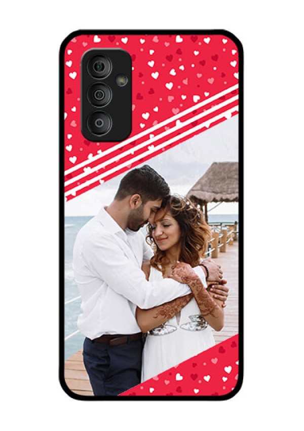 Galaxy F23 5G Custom Glass Mobile Case - Valentines Gift Design