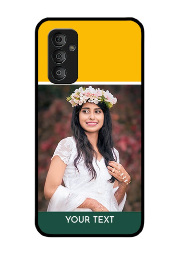 Galaxy F23 5G Photo Printing on Glass Case - Love You Design