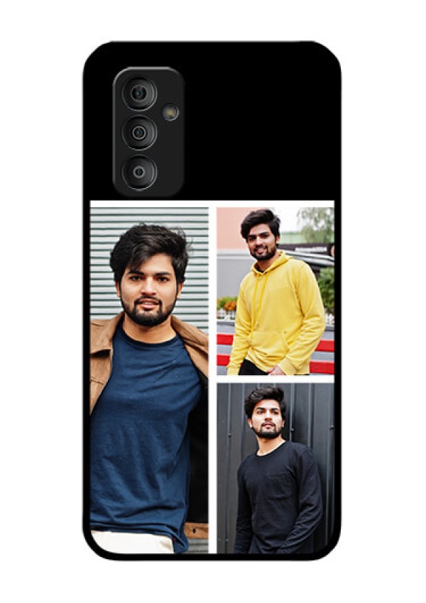 Galaxy F23 5G Photo Printing on Glass Case - Upload Multiple Picture Design