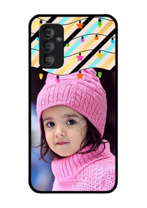 Galaxy F23 5G Custom Glass Mobile Case - Lights Hanging Design