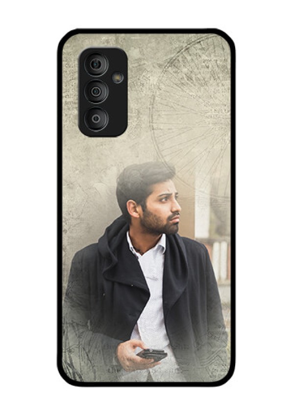 Galaxy F23 5G Custom Glass Phone Case - with vintage design