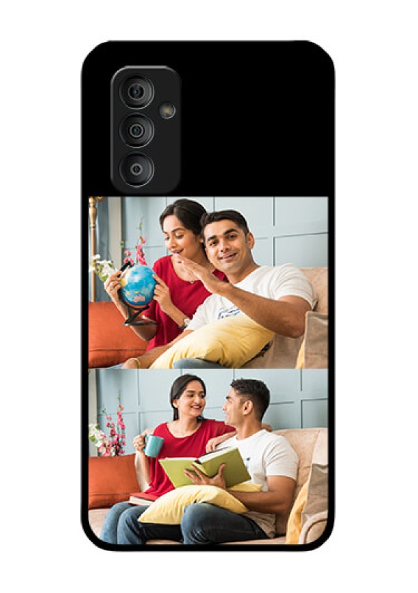 Galaxy F23 5G 2 Images on Glass Phone Cover