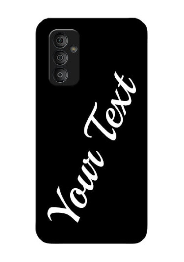 Galaxy F23 5G Custom Glass Mobile Cover with Your Name