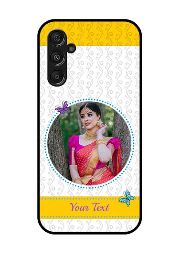 Galaxy F34 5G Custom Glass Phone Case - Girls Premium Case Design