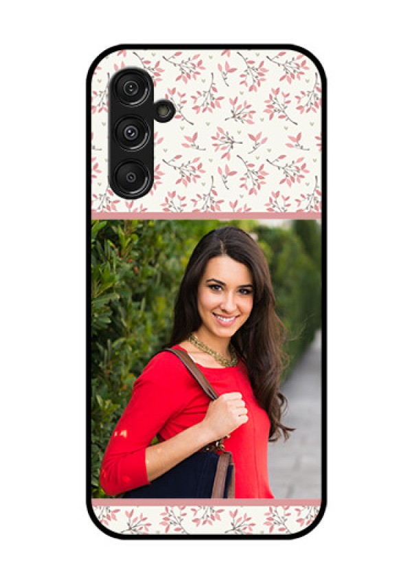 Galaxy F34 5G Custom Glass Phone Case - Stunning Floral Design