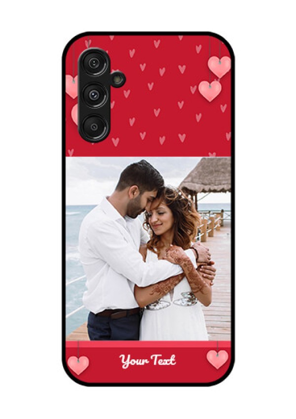 Galaxy F34 5G Custom Glass Phone Case - Valentines Day Design