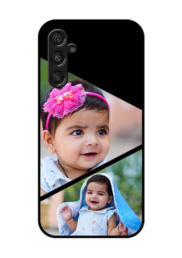 Galaxy F34 5G Custom Glass Phone Case - Semi Cut Design