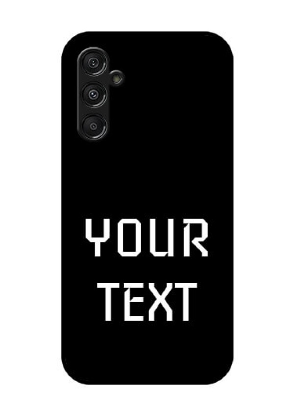 Galaxy F34 5G Custom Glass Phone Case - Your Name Design