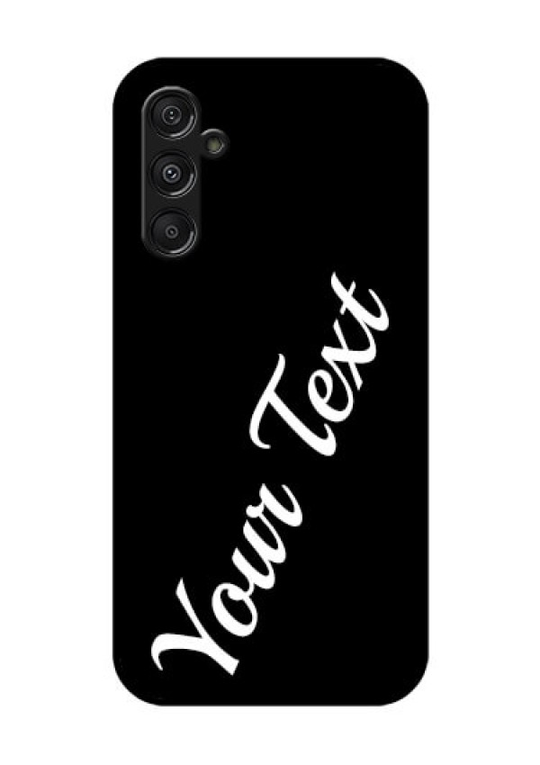 Galaxy F34 5G Custom Glass Phone Case - With Your Name Design