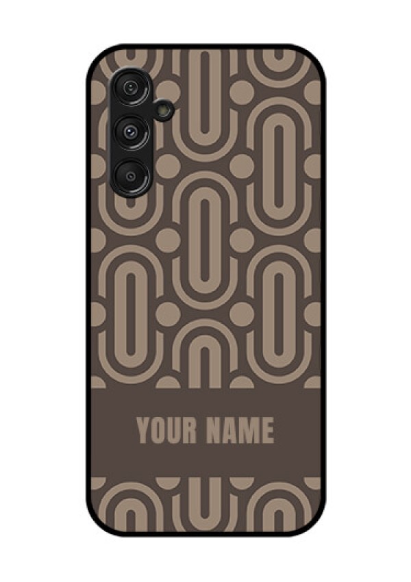 Galaxy F34 5G Custom Glass Phone Case - Captivating Zero Pattern Design