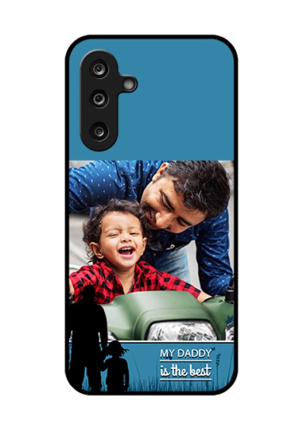 Samsung Galaxy F36 5G Custom Glass Phone Case - Best Dad Design