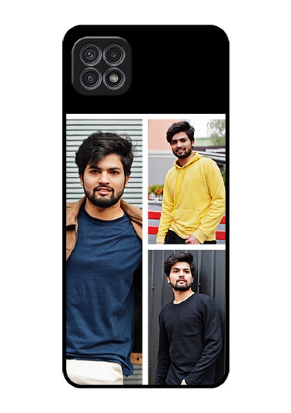 Galaxy F42 5G Photo Printing on Glass Case  - Upload Multiple Picture Design