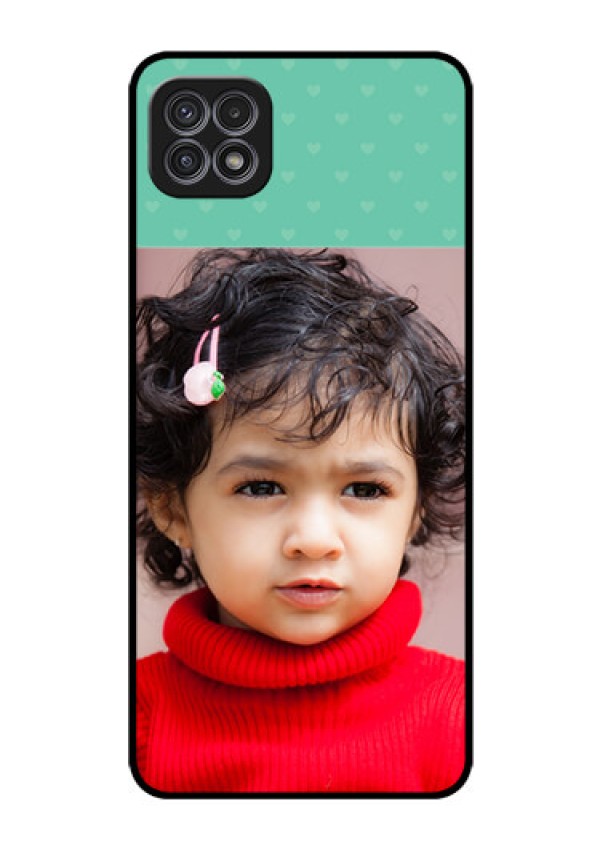 Galaxy F42 5G Custom Glass Phone Case  - Lovers Picture Design