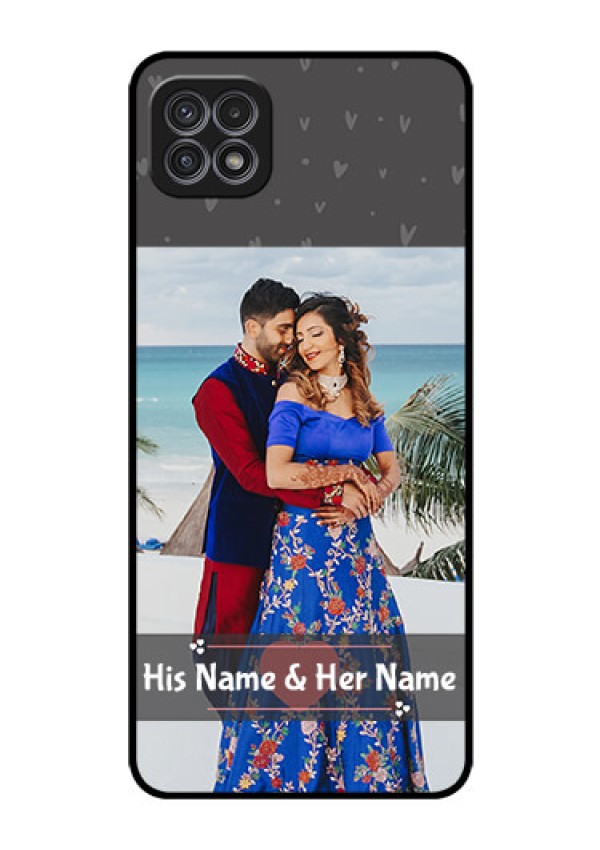 Galaxy F42 5G Custom Glass Mobile Case  - Buy Love Design with Photo Online