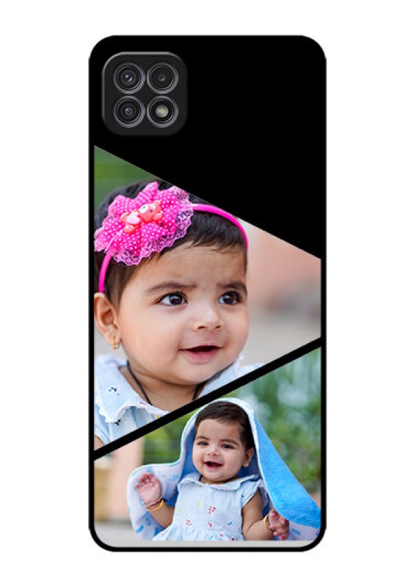 Galaxy F42 5G Custom Glass Phone Case  - Semi Cut Design
