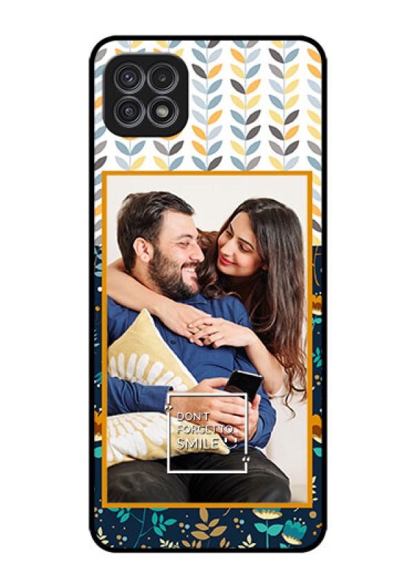 Galaxy F42 5G Custom Glass Mobile Case  - Pattern Design
