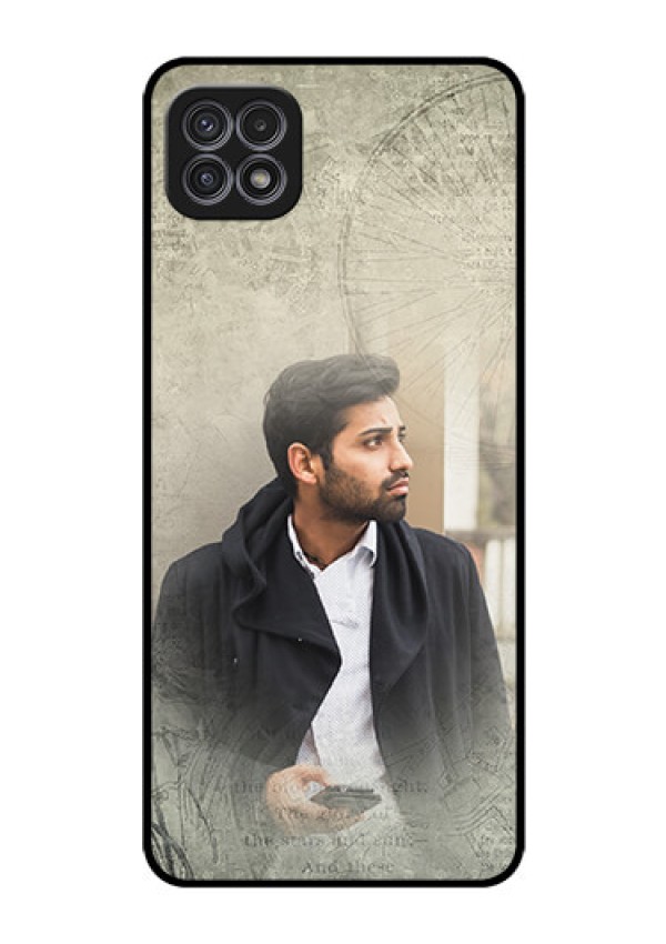 Galaxy F42 5G Custom Glass Phone Case  - with vintage design