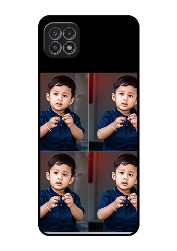 Galaxy F42 5G 4 Image Holder on Glass Mobile Cover