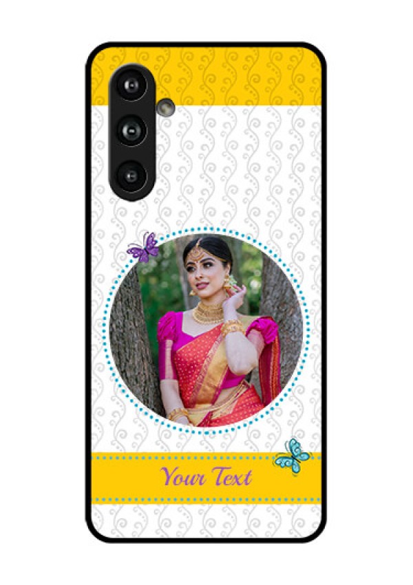 Samsung Galaxy F54 5G Custom Glass Phone Case - Girls Premium Case Design