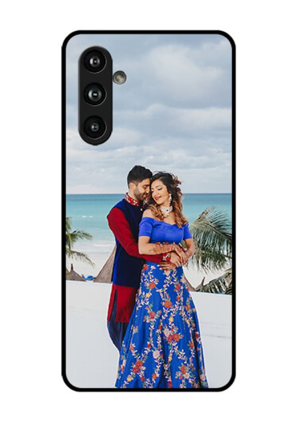 Samsung Galaxy F54 5G Custom Glass Phone Case - Upload Full Picture Design