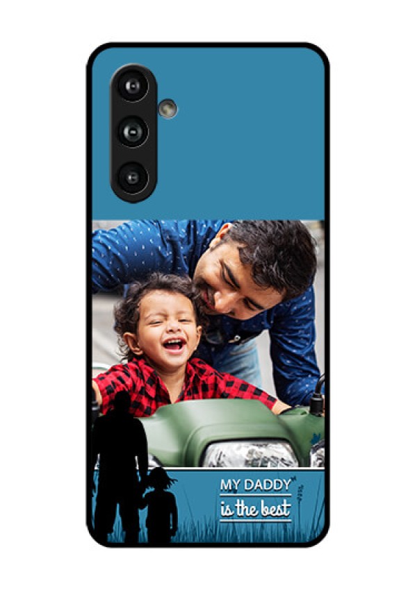 Samsung Galaxy F54 5G Custom Glass Phone Case - Best Dad Design