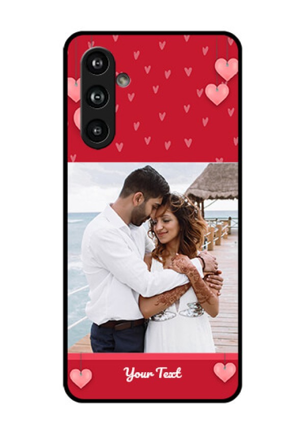 Samsung Galaxy F54 5G Custom Glass Phone Case - Valentines Day Design