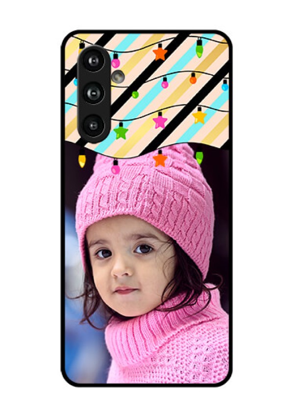 Samsung Galaxy F54 5G Custom Glass Phone Case - Lights Hanging Design