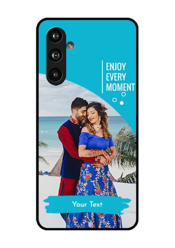 Samsung Galaxy F54 5G Custom Glass Phone Case - Happy Moment Design