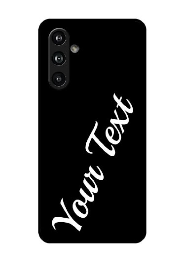 Samsung Galaxy F54 5G Custom Glass Phone Case - With Your Name Design