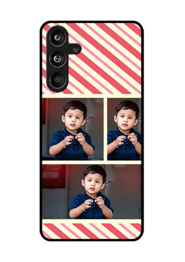 Samsung Galaxy F55 5G Custom Glass Phone CasePicture Upload Mobile Case Design