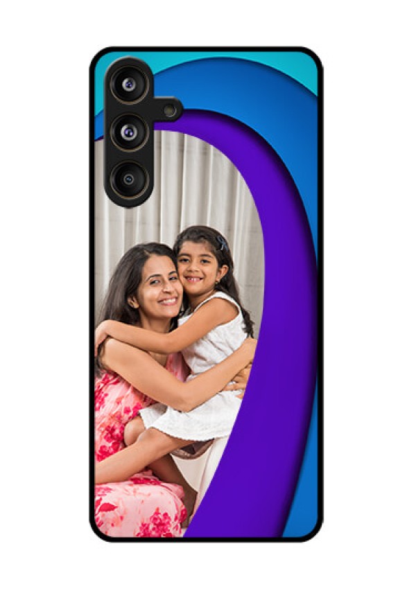 Samsung Galaxy F55 5G Custom Glass Phone CaseSimple Pattern Design