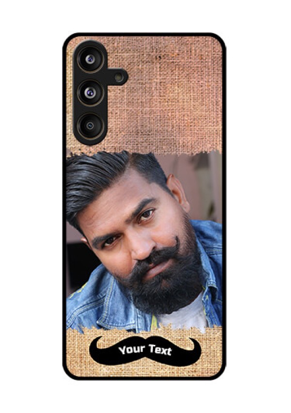 Samsung Galaxy F55 5G Custom Glass Phone CaseWith Texture Design