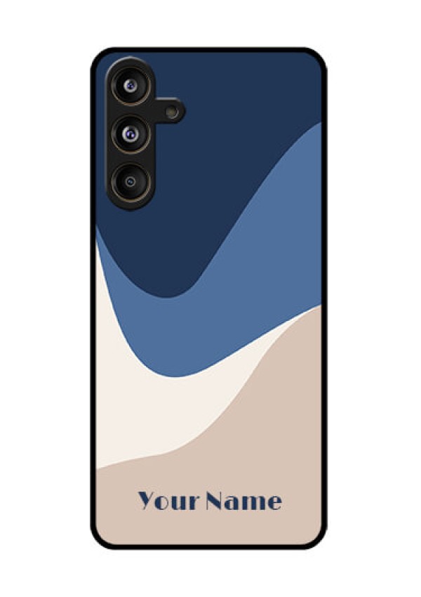 Samsung Galaxy F55 5G Custom Glass Phone CaseAbstract Drip Art Design