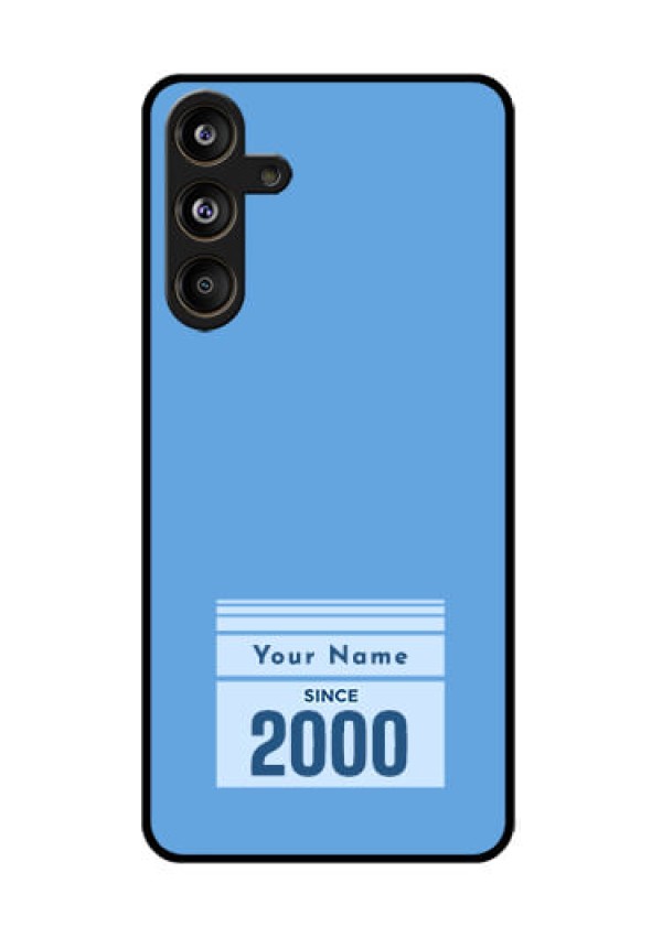 Samsung Galaxy F55 5G Custom Glass Phone CaseCustom Year Of Birth Design