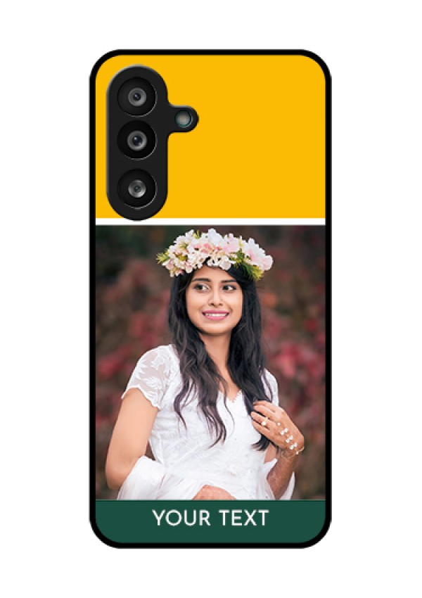 Samsung Galaxy F56 5G Custom Glass Phone Case - Love You Design