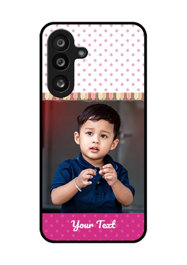 Samsung Galaxy F56 5G Custom Glass Phone Case - Cute Girls Cover Design
