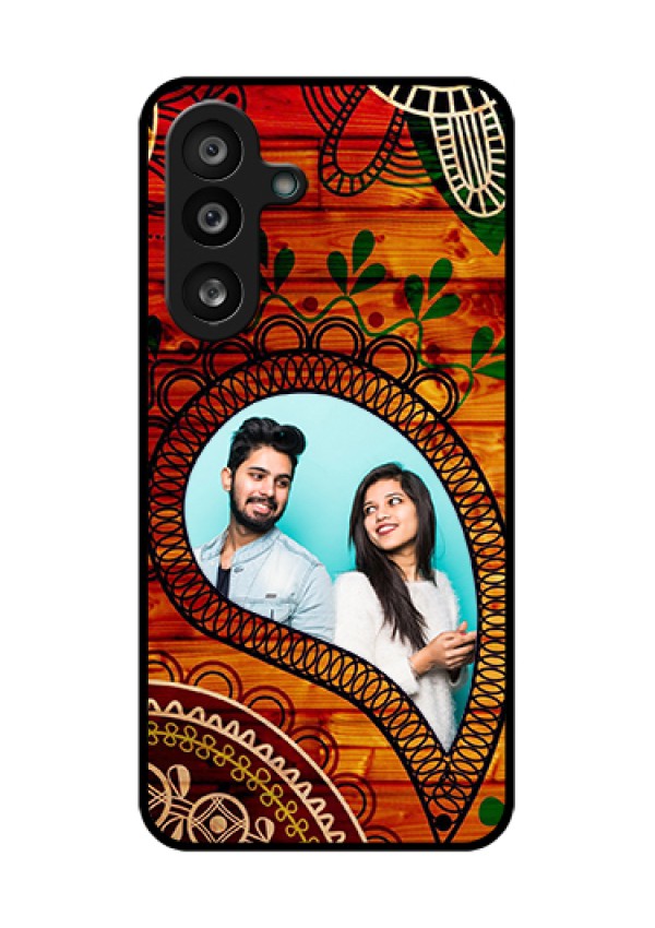 Samsung Galaxy F56 5G Custom Glass Phone Case - Abstract Colorful Design
