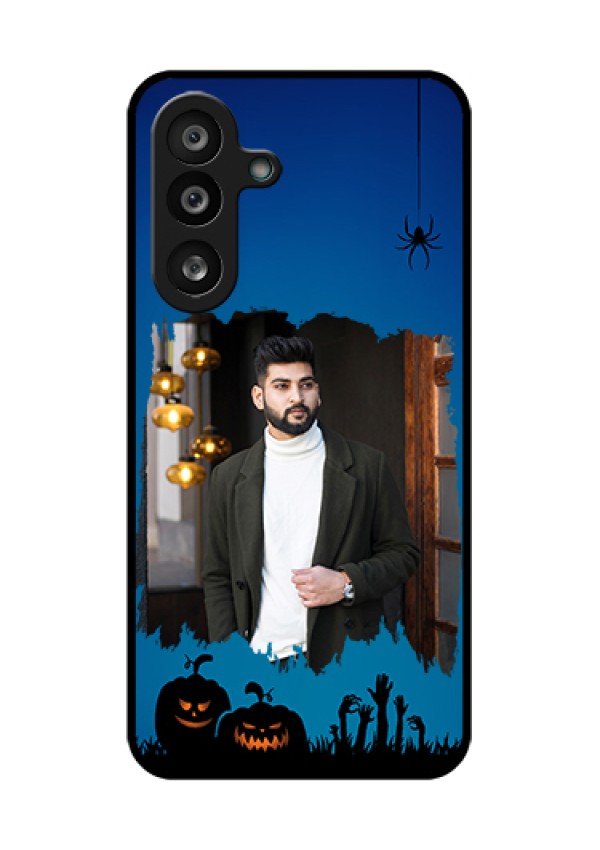 Samsung Galaxy F56 5G Custom Glass Phone Case - With Pro Halloween Design