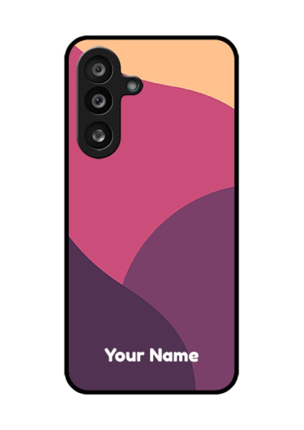 Samsung Galaxy F56 5G Custom Glass Phone Case - Mixed Multi - Colour Abstract Art Design