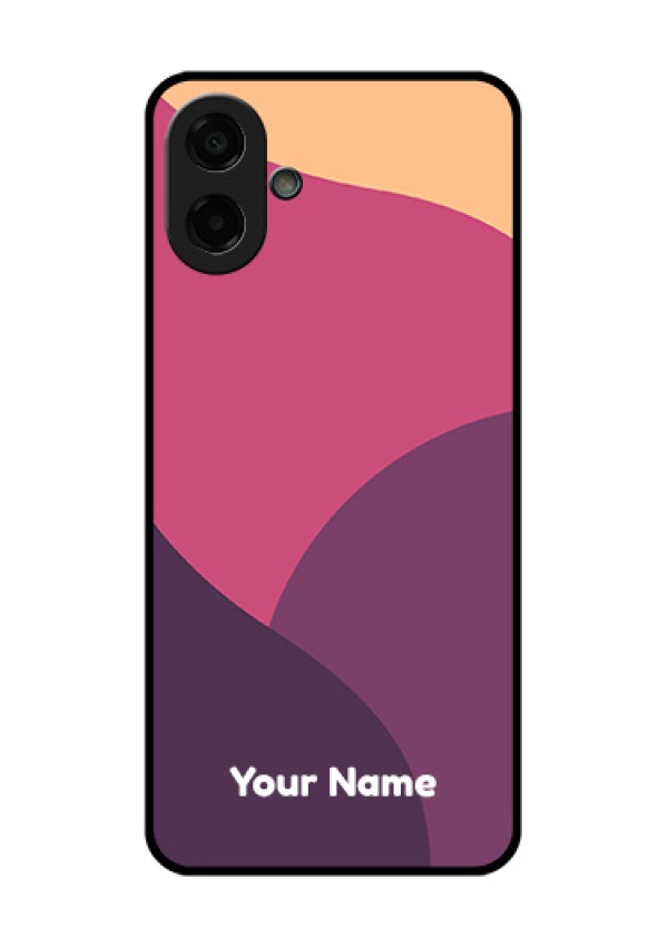 Samsung Galaxy F70e 5G Custom Glass Phone Case - Mixed Multi - Colour Abstract Art Design