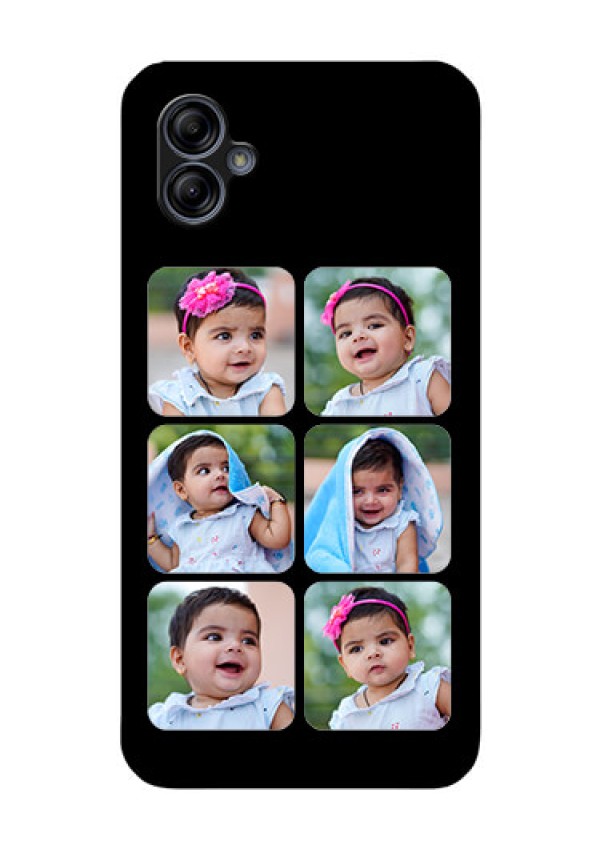 Galaxy M04 Photo Printing on Glass Case - Multiple Pictures Design