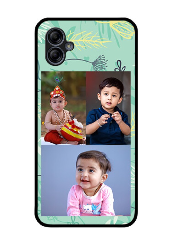 Galaxy M04 Photo Printing on Glass Case - Forever Family Design