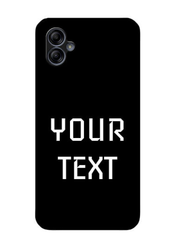Galaxy M04 Your Name on Glass Phone Case