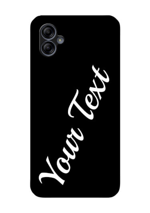 Galaxy M04 Custom Glass Mobile Cover with Your Name