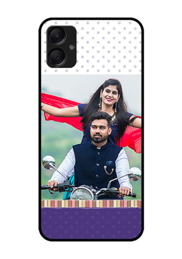 Galaxy M05 Custom Glass Phone Case - Cute Family Design