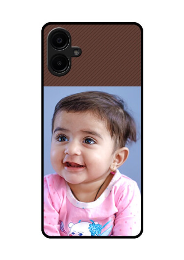 Galaxy M06 Custom Glass Phone Case - Elegant Case Design