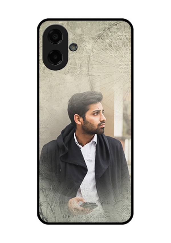 Samsung Galaxy M07 Custom Glass Phone Case - With Vintage Design