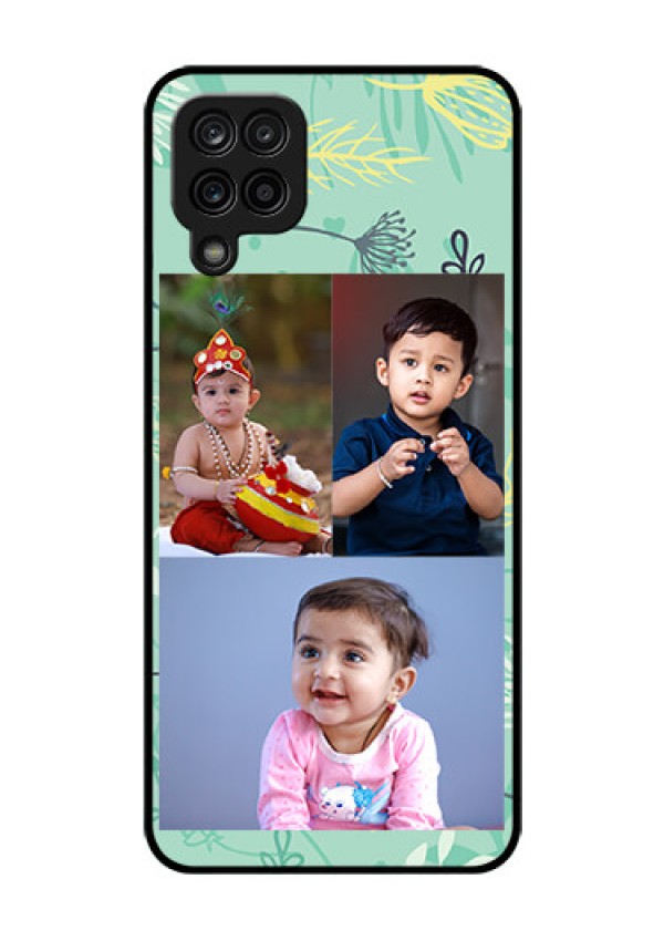 Galaxy M12 Photo Printing on Glass Case - Forever Family Design 