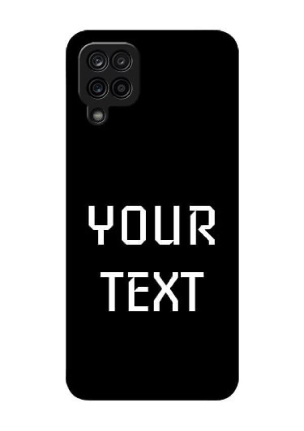 Galaxy M12 Your Name on Glass Phone Case