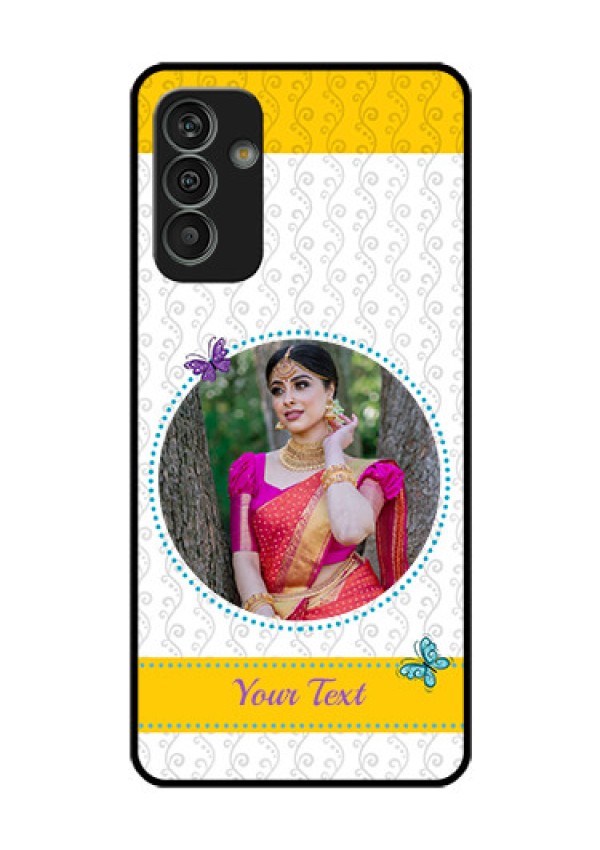 Galaxy M13 4G Custom Glass Mobile Case - Girls Premium Case Design